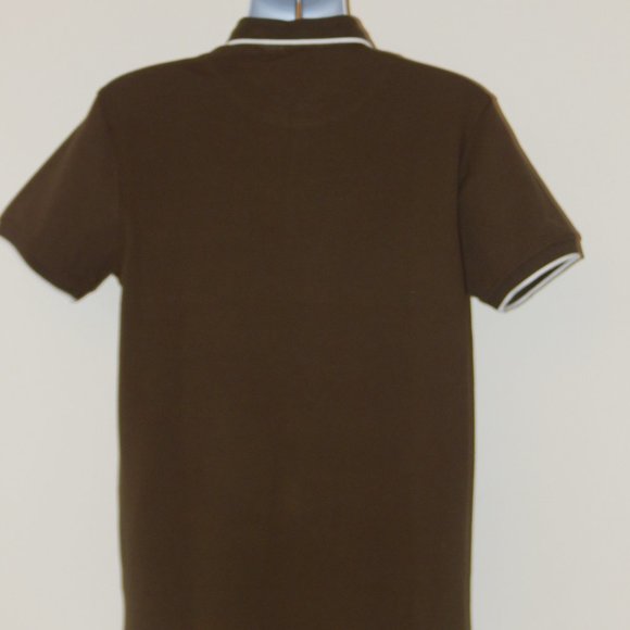 ROBERTO CAVALLI EMBROIDERED LOGO WOVEN POLO SHIRT - Picture 5 of 5